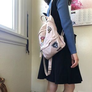 Pastel pink VANS mini backpack